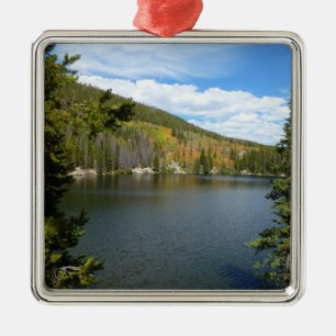 Bear Lake at Rocky Mountain National Park Metal Tree Decoration