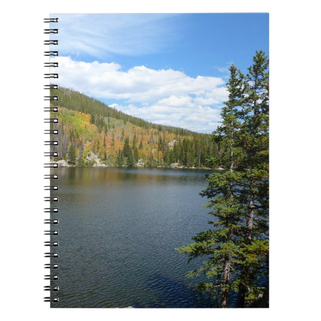 Bear Lake at Rocky Mountain National Park Notebook (Front)