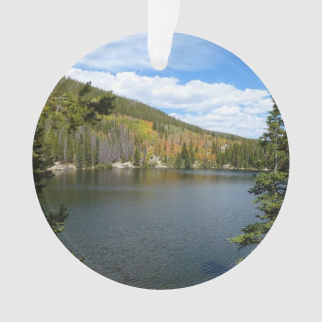 Bear Lake at Rocky Mountain National Park Ornament (Front)