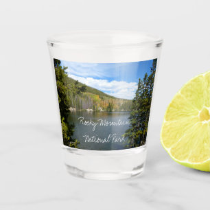 Bear Lake at Rocky Mountain National Park Shot Glass