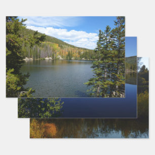 Bear Lake at Rocky Mountain National Park Wrapping Paper Sheet