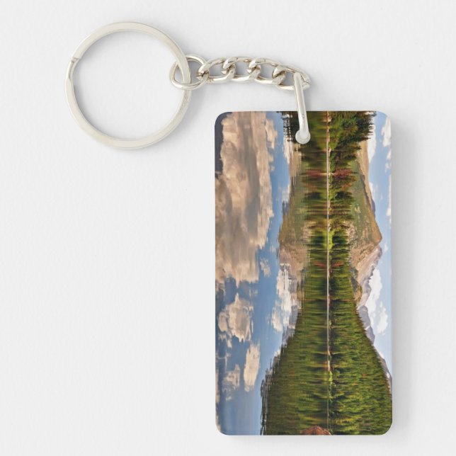 Bear Lake. Colorado. Key Ring (Front)