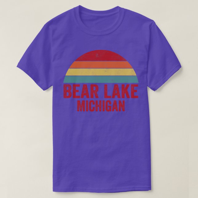 Bear Lake Michigan T-Shirt (Design Front)