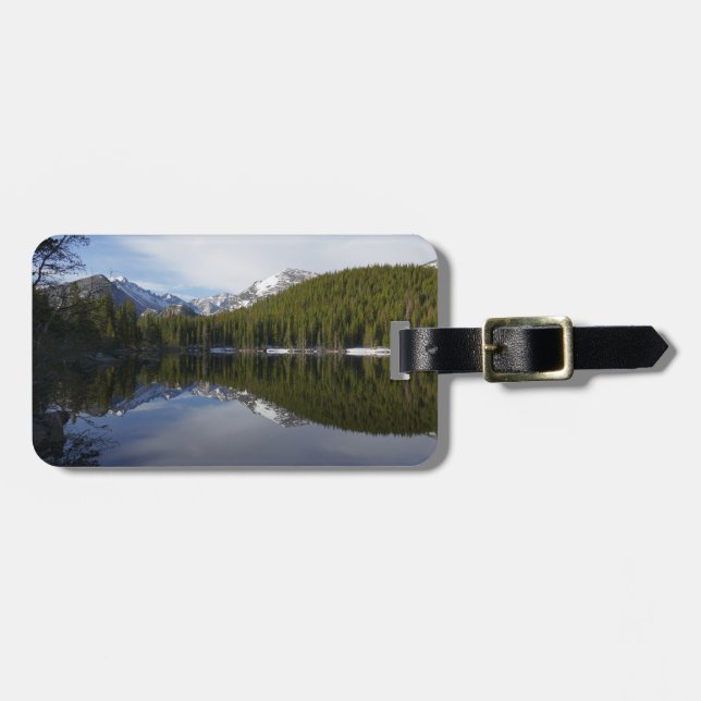 Bear Lake Reflection II Luggage Tag (Front Horizontal)