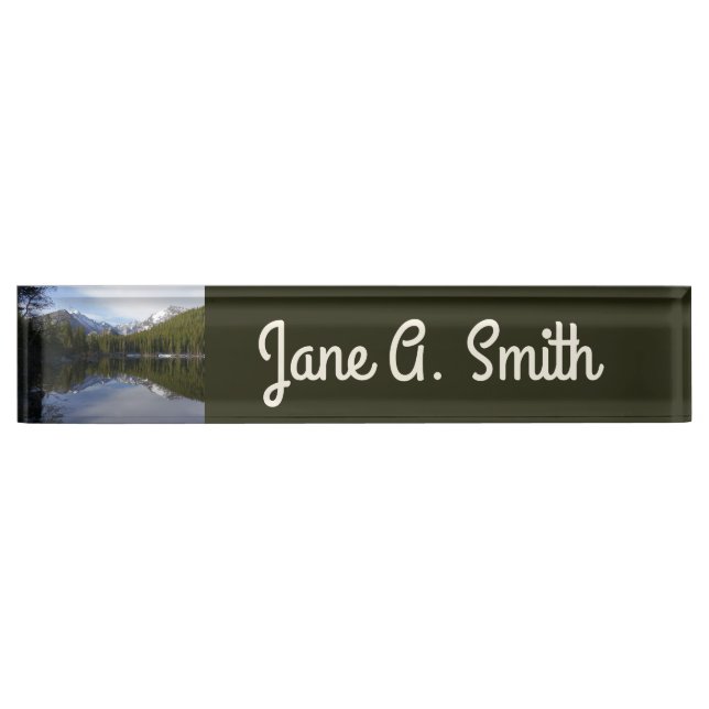 Bear Lake Reflection II Nameplate (Front)