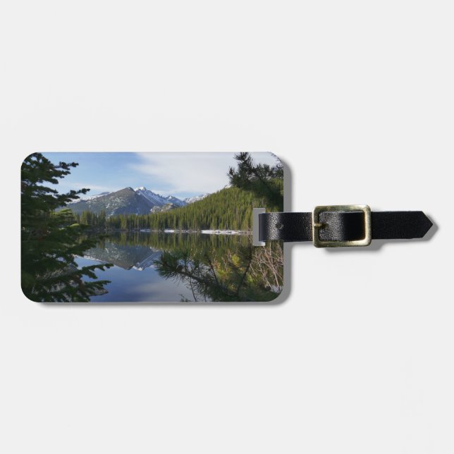 Bear Lake Reflection III Luggage Tag (Front Horizontal)