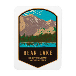 Bear Lake Rocky Mountain National Park Magnet
