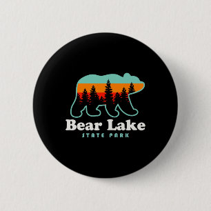 Bear Lake State Park Camping Utah Hiking 6 Cm Round Badge