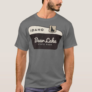 Bear Lake State Park Idaho Welcome Sign T-Shirt