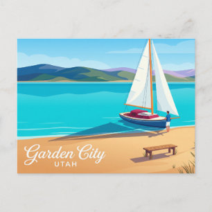 Bear Lake State Park USA Postcard