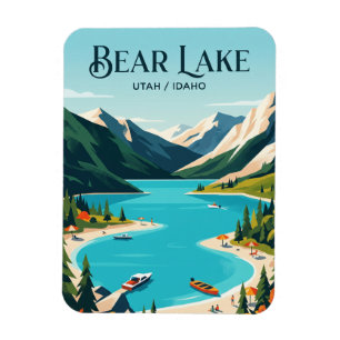Bear Lake USA Magnet