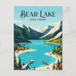 Bear Lake USA Postcard