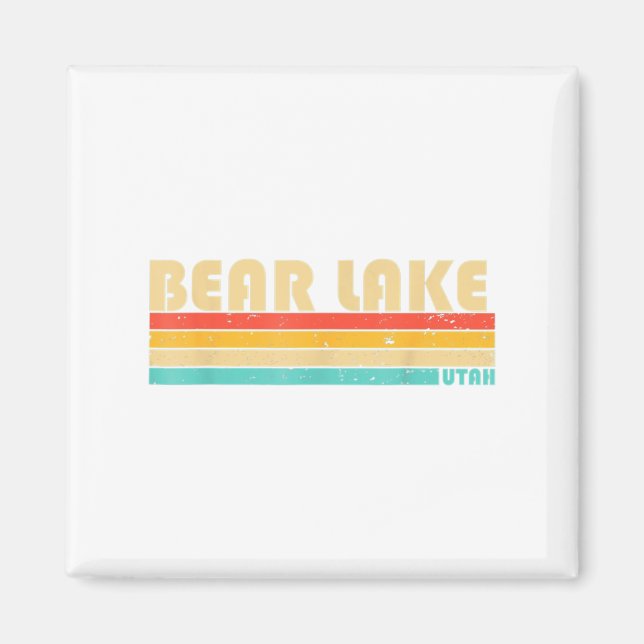 BEAR LAKE UTAH Fun Fishing Camping Summer  Magnet (Front)