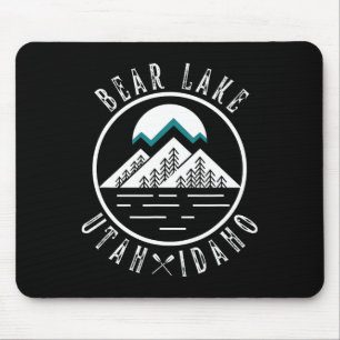 Bear Lake Utah Idaho Camping Boating Mouse Mat