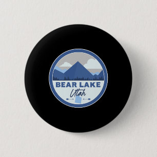 Bear Lake Utah Ut Mountains Badge Hiking Souvenir 