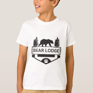 Bear Lodge Wyoming Wildlife Bear Hiking Camping Sk T-Shirt