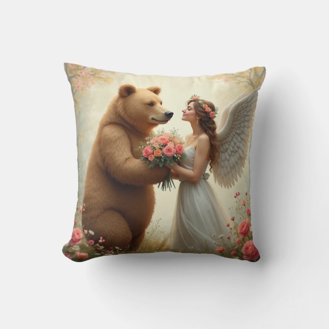  bear love cushion (Front)