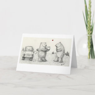 Bear Love Holiday Card