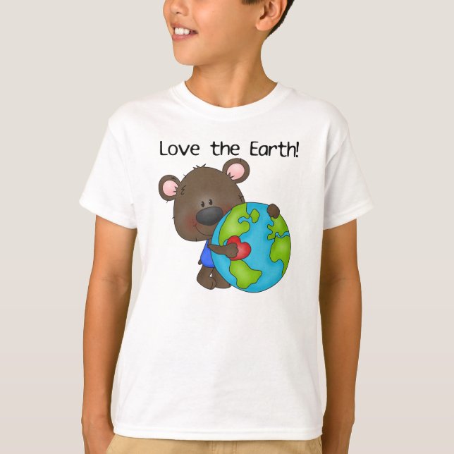 Bear Love the Earth T-Shirt (Front)
