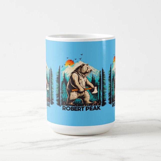 Bear Lover's Paradise: Wildlife Delights & Humour Coffee Mug (Center)