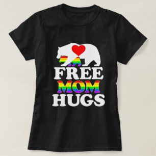 Bear Mama Free Mum Hugs T-Shirt