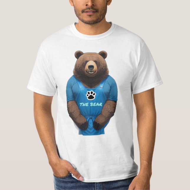 Bear Man is now in his new series T-Shirt (Front)