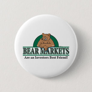 Bear-Markets-are-Investors-Best-Friends 6 Cm Round Badge
