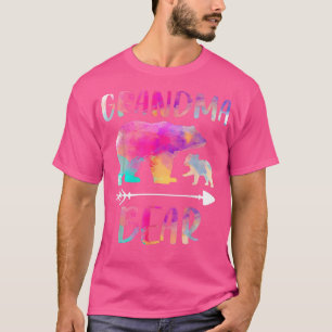 Bear Matching Family Outfits, Funny Grandma Bear  T-Shirt