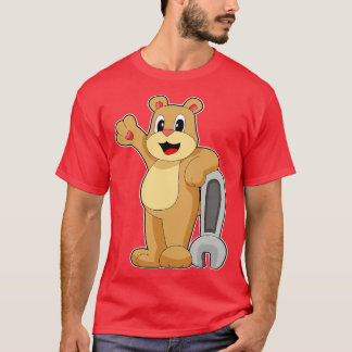 Bear Mechanic Wrench T-Shirt