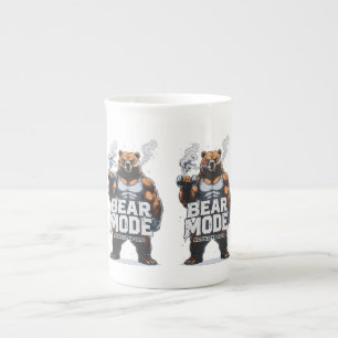 Bear Mode Activated 2026 Bone China Mug