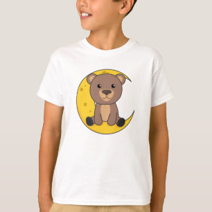 Bear Moon Good Night Moon Bear Cute Animals T-Shirt