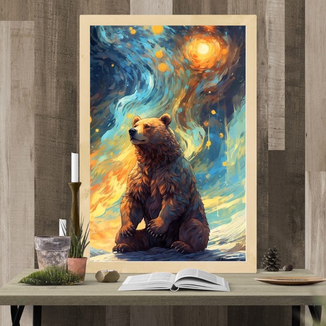 Bear Moon  Poster (Creator Uploaded)