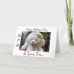 Bear Mothers Day Greeting Card
