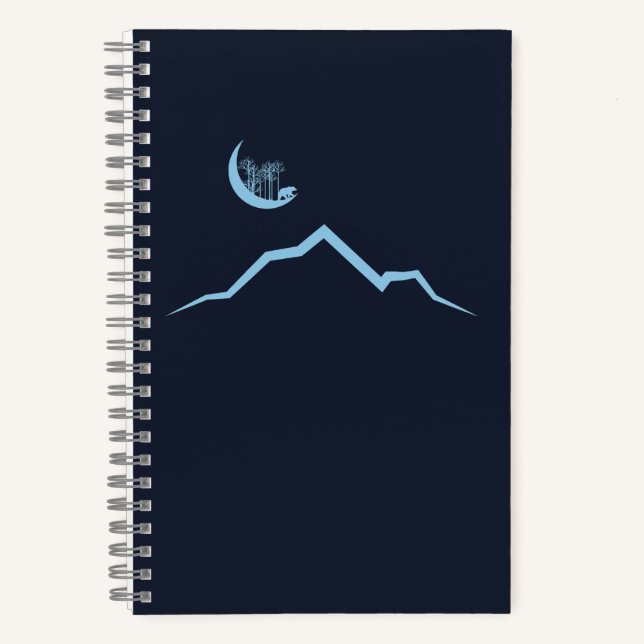 Bear Mountain Moon Notebook (Front)