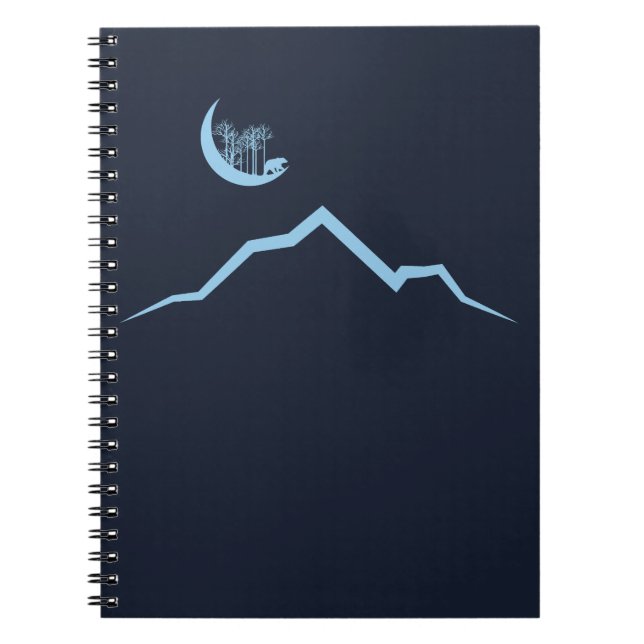 Bear Mountain Moon Notebook (Front)