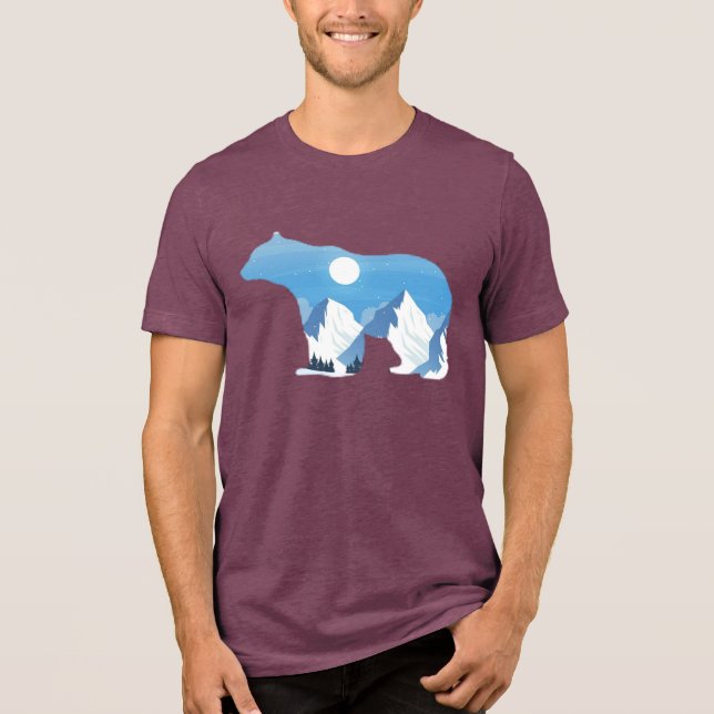 Bear Mountain Moon Tshirt (Front)