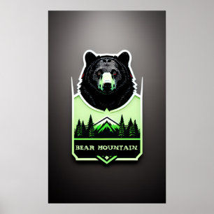 Bear mountain poster
