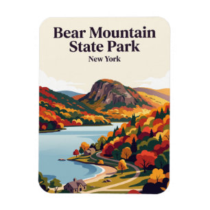 Bear Mountain State Park New York Magnet