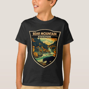 Bear Mountain State Park New York Travel Vintage T-Shirt