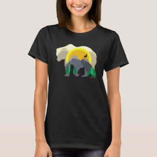 Bear Mountains Hiking Deer Mountaineer T-Shirt
