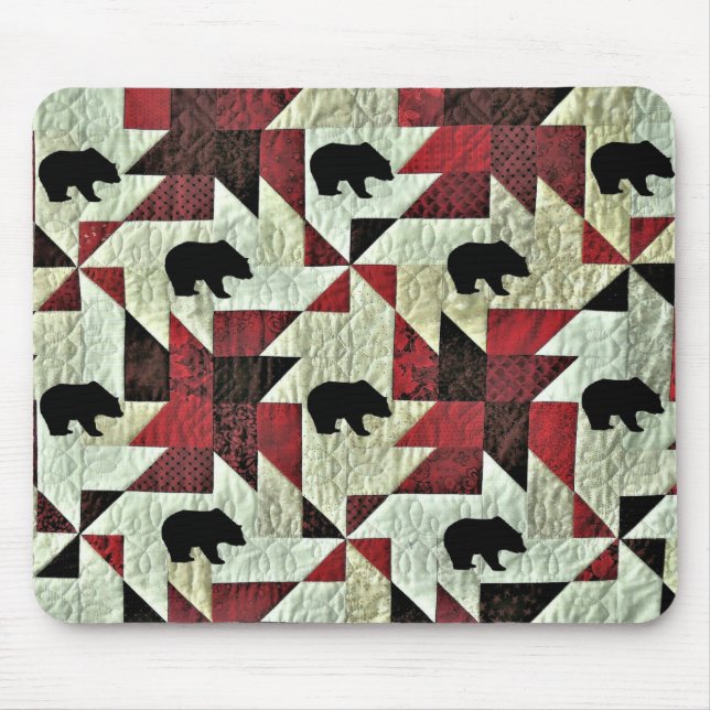 Bear Mouse Mat (Front)
