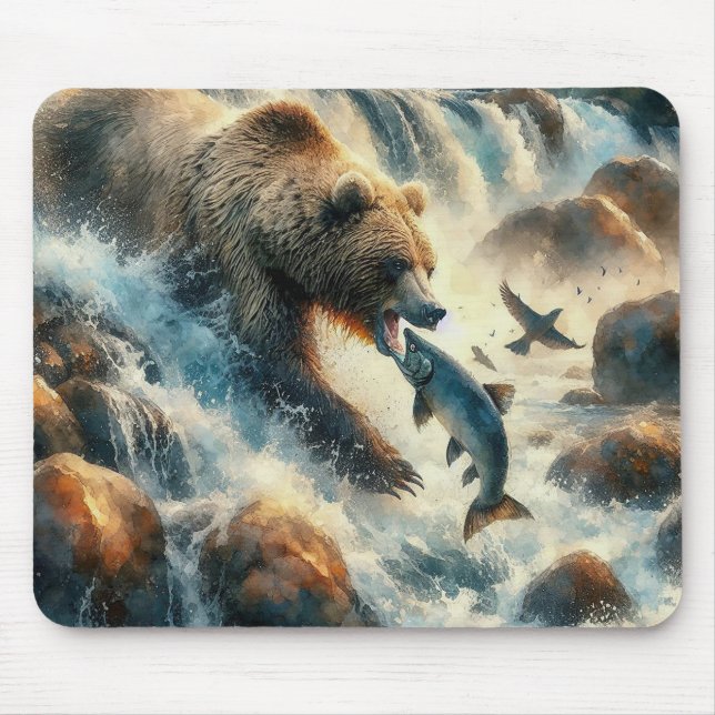 Bear Mouse Mat (Front)