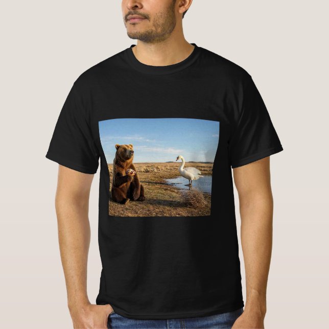 Bear Muffin  T-Shirt (Front)