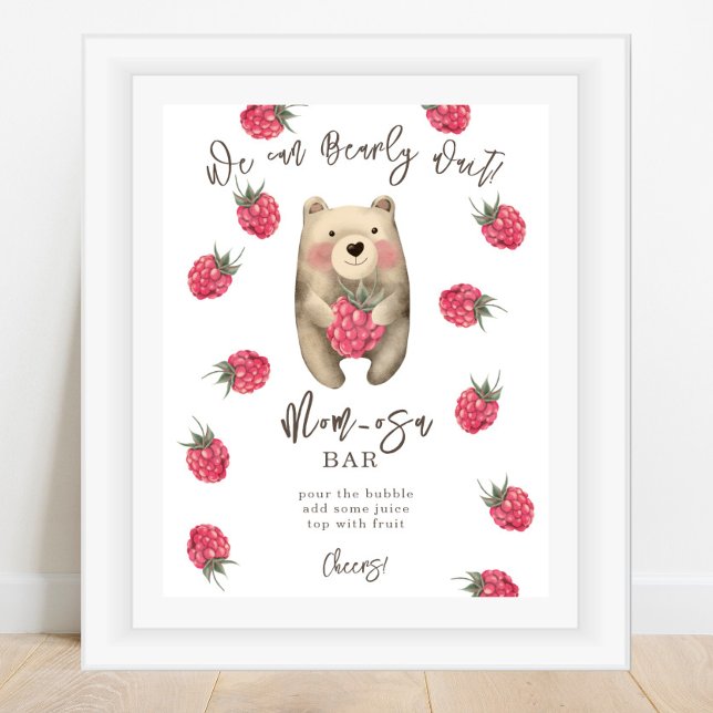 Bear - mum-osa bar poster (Creator Uploaded)