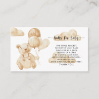 Bear on balloons books for baby ticket
