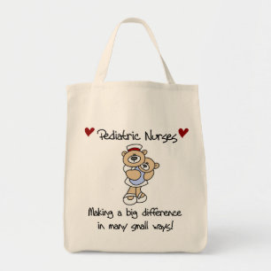 Bear Paediatrics Nurses T-shirts and Gifts Tote Bag
