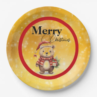 Bear Paper Plate