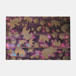 Bear Pattern Doormat