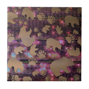 Bear Pattern Tile