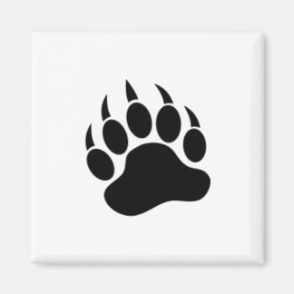 bear paw magnet